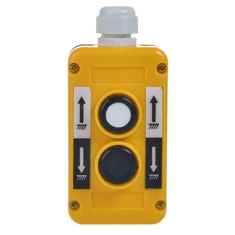 Trailer Remote Control Switch for Single-Acting Hydraulic Pumps Two Buttons