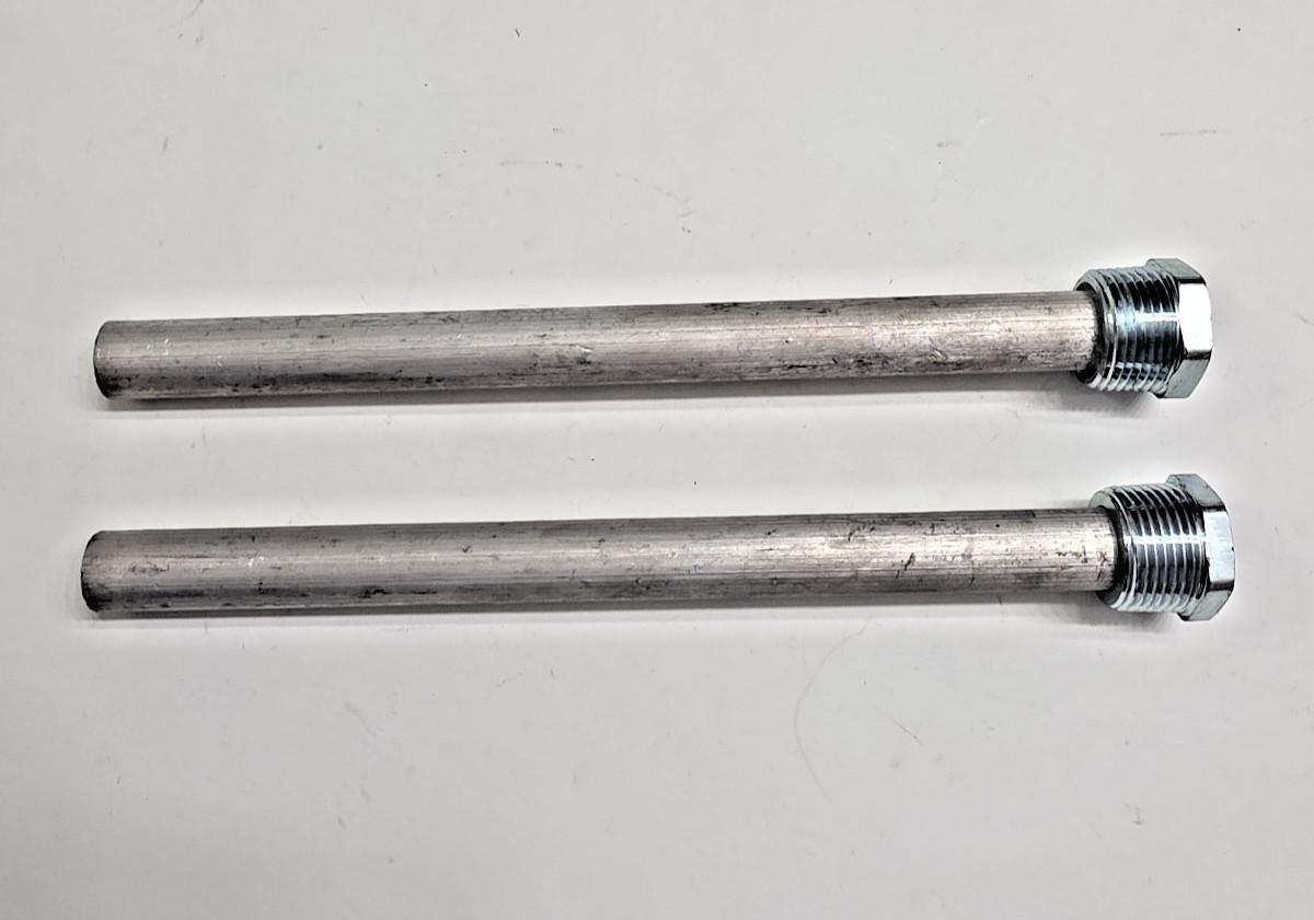 2 PACK ONENESS 369 RV Water Heater Anode Rod Suburban 9.25 in x 3/4 in NPT NEW