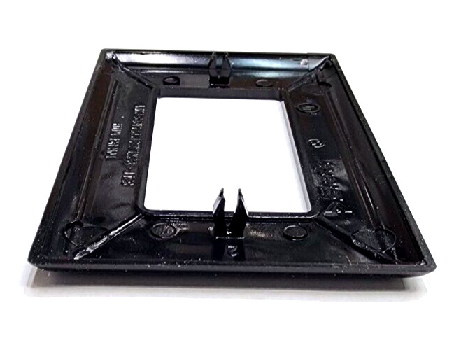 (5-PACK) PASS & SEYMOUR LEGRAND SNAP-16 BLACK SNAP-ON DECORATOR WALLPLATE *S52