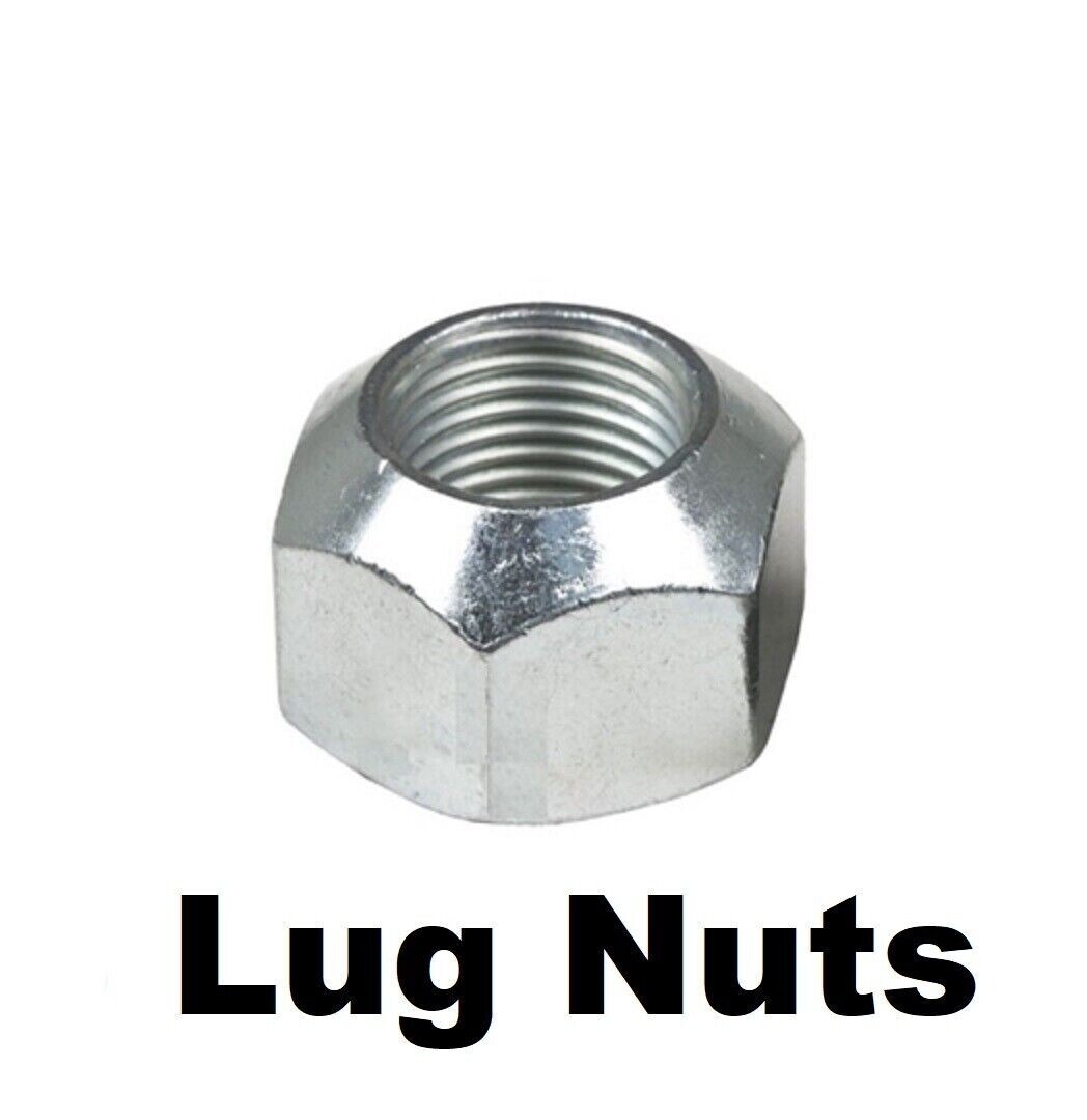 TEN 9/16-18″ Cone Lug nuts for 9/16″ Stud Trailer Axle Hub Drum
