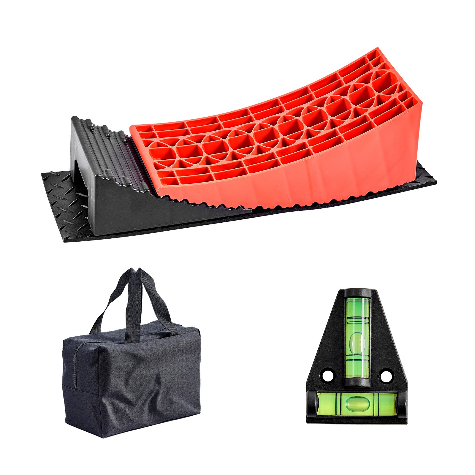 Uimoso RV Leveling Blocks 2-Pack, 8818.5 lbs Capacity, 4″ Height Adjustment