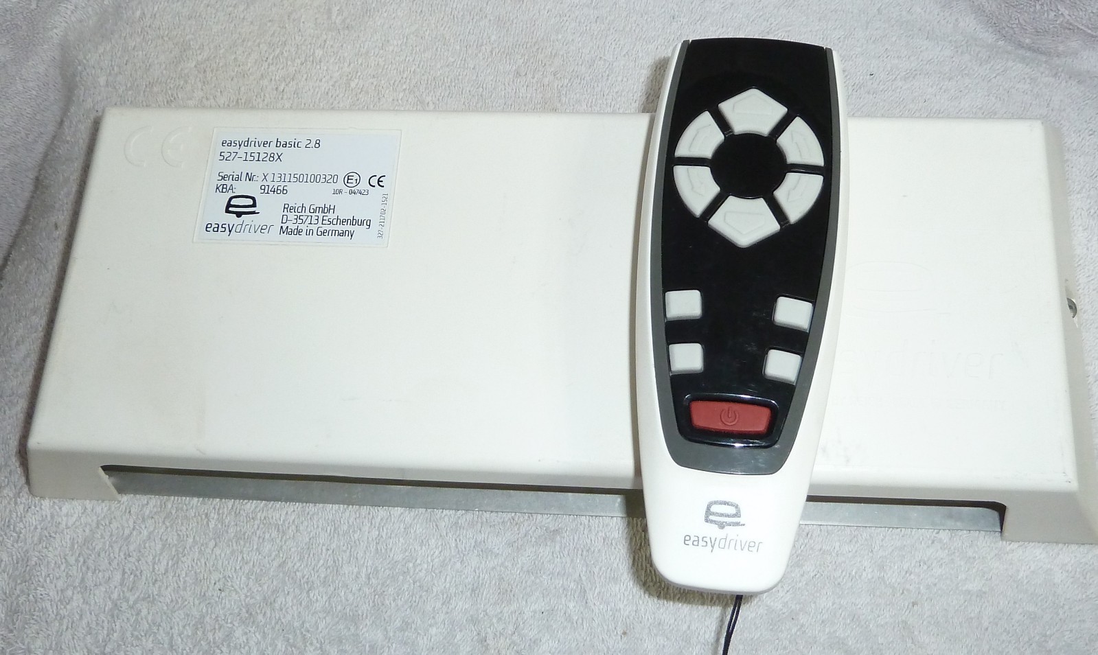 Reich Easydriver Basic 2.8 Caravan Mover Control Box &Handset Single/Twin Manual