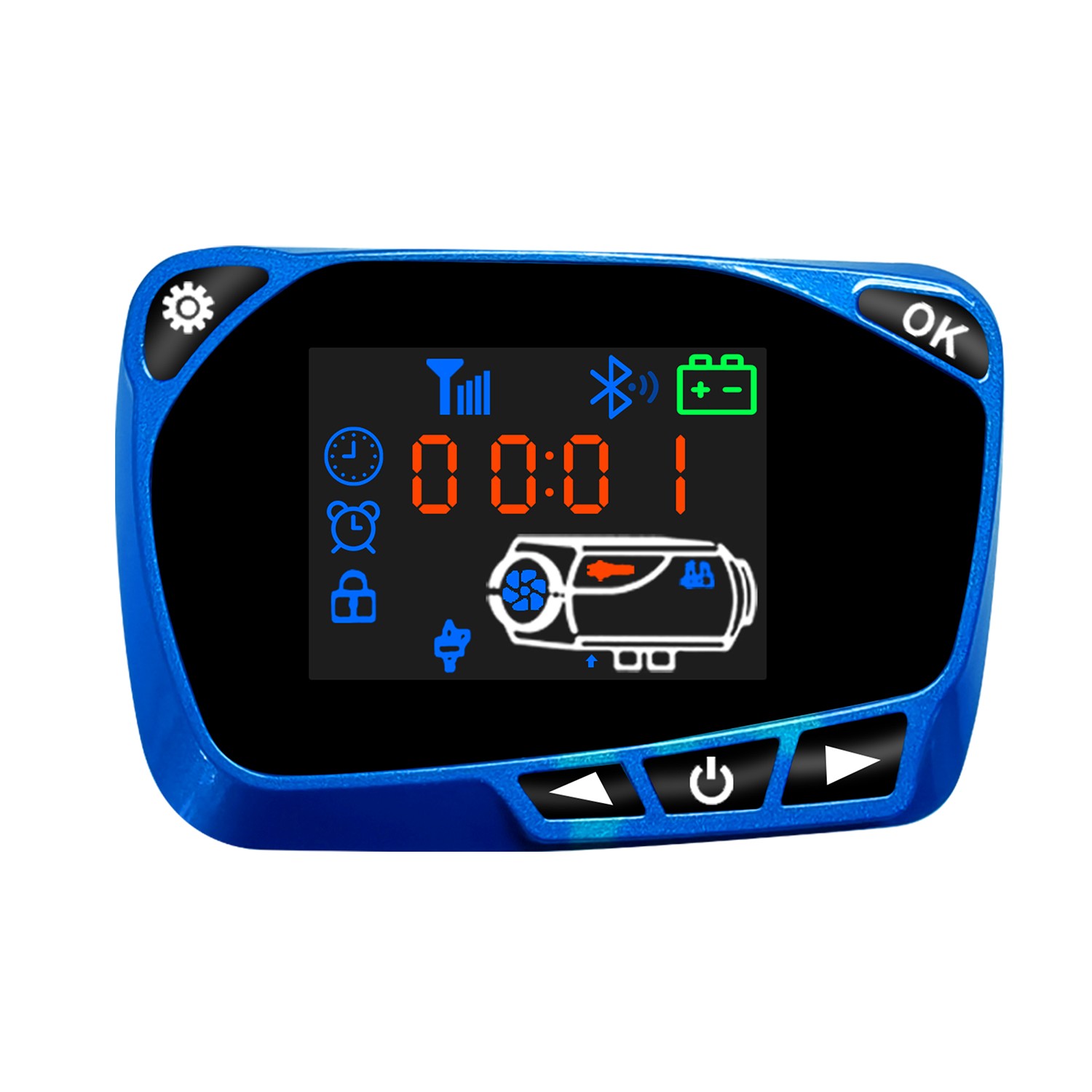 8KW Diesel Air Heater 110/12/24V with App Control Parking Heater Bluetooth APP