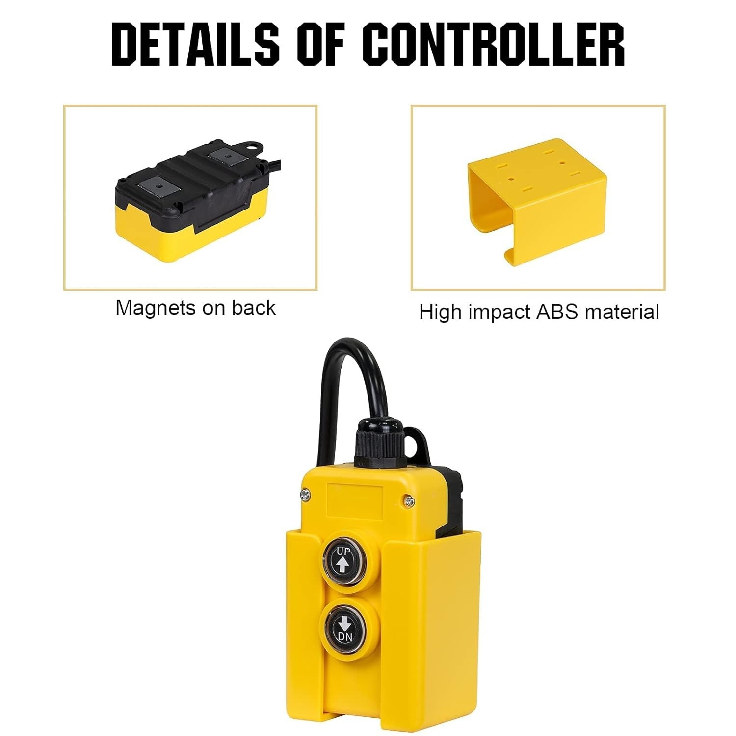 4 Wire Dump Trailer Remote Control Switch – 12V DC for Hydraulic Pump Efficiency