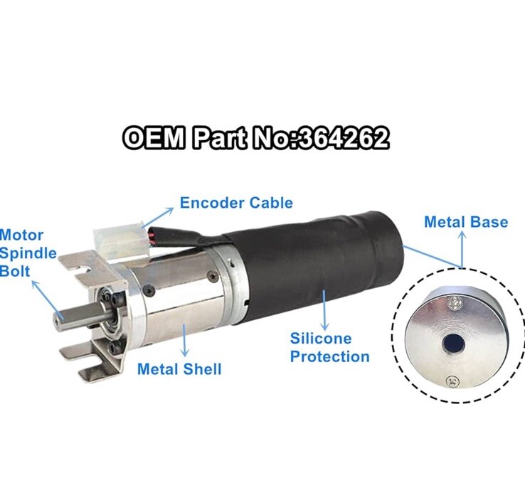 $170 364262 LIPPERT Replacement 42mm MID TORQUE IN WALL SLIDE OUT MOTOR 1a3