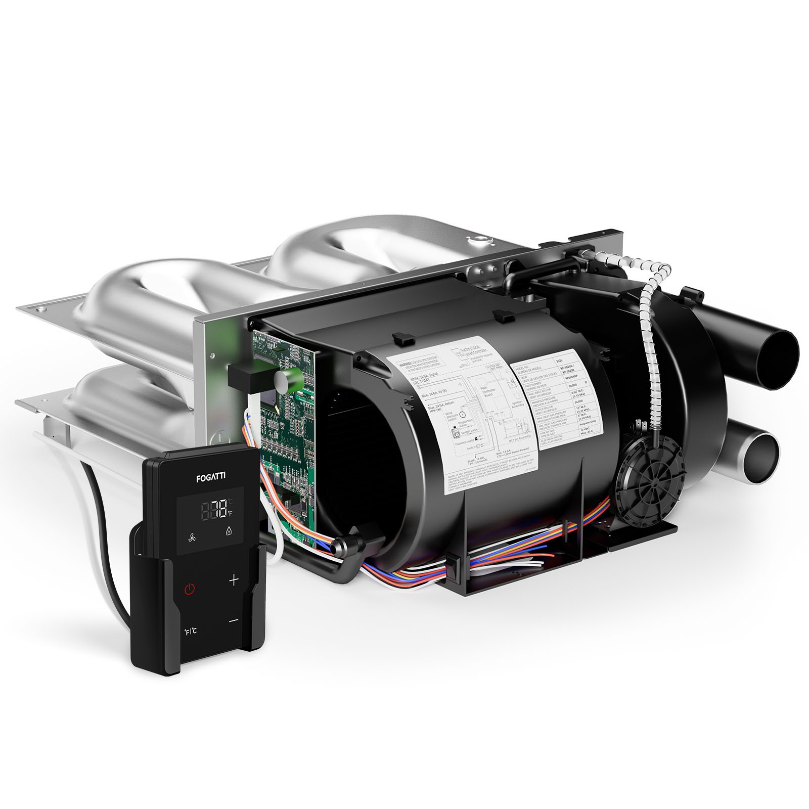 【99% NEW】RV Rooftop AC Unit 15,000 BTU with Heat Strip RV Air Conditioner 115V