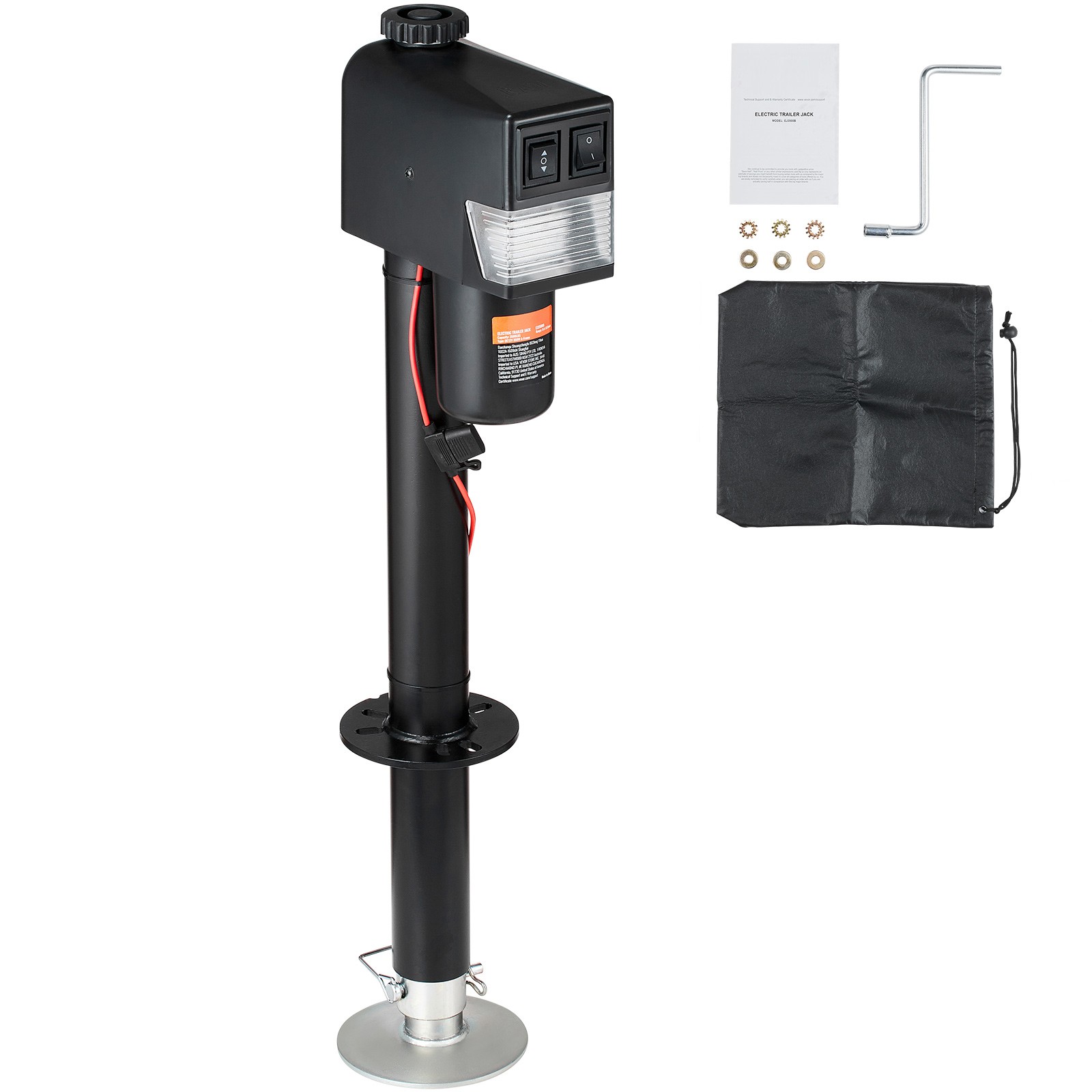 Uimoso Electric Trailer Jack 3500 lbs Power Tongue Jack for RV Trailer & Camper