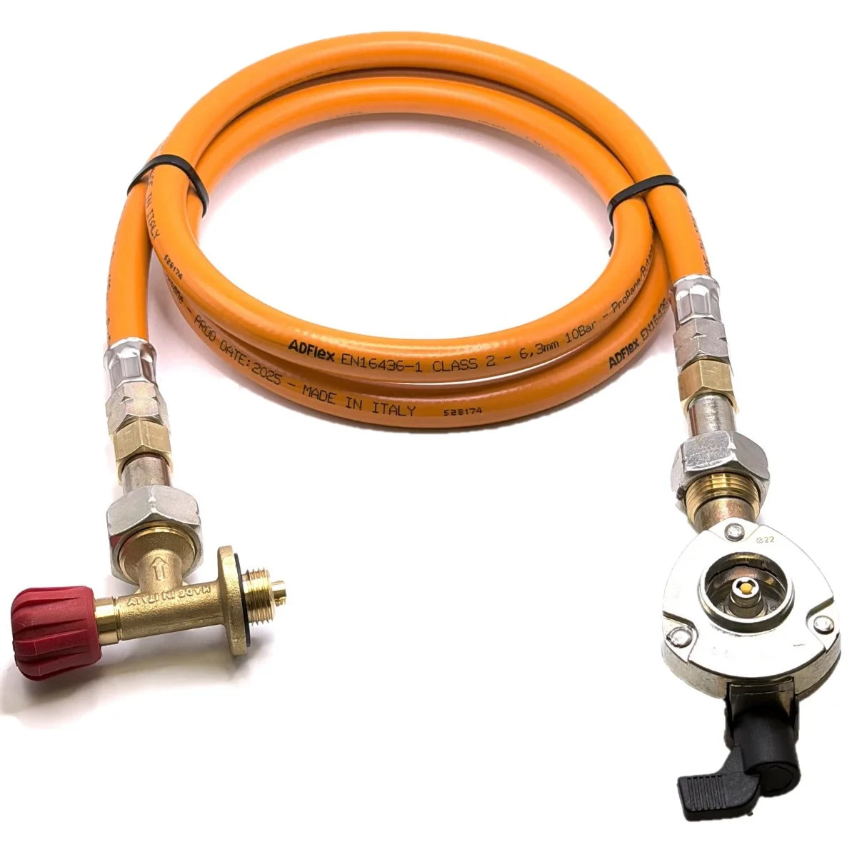 1.5m LPG High Pressure Hose 22mm Clip On + Campingaz 901 904 907 Cylinders new