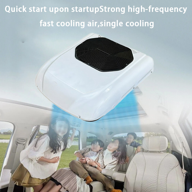 12V Parking A/C Unit For Motorhome Camper Trailer Rooftop RV Air Conditioner