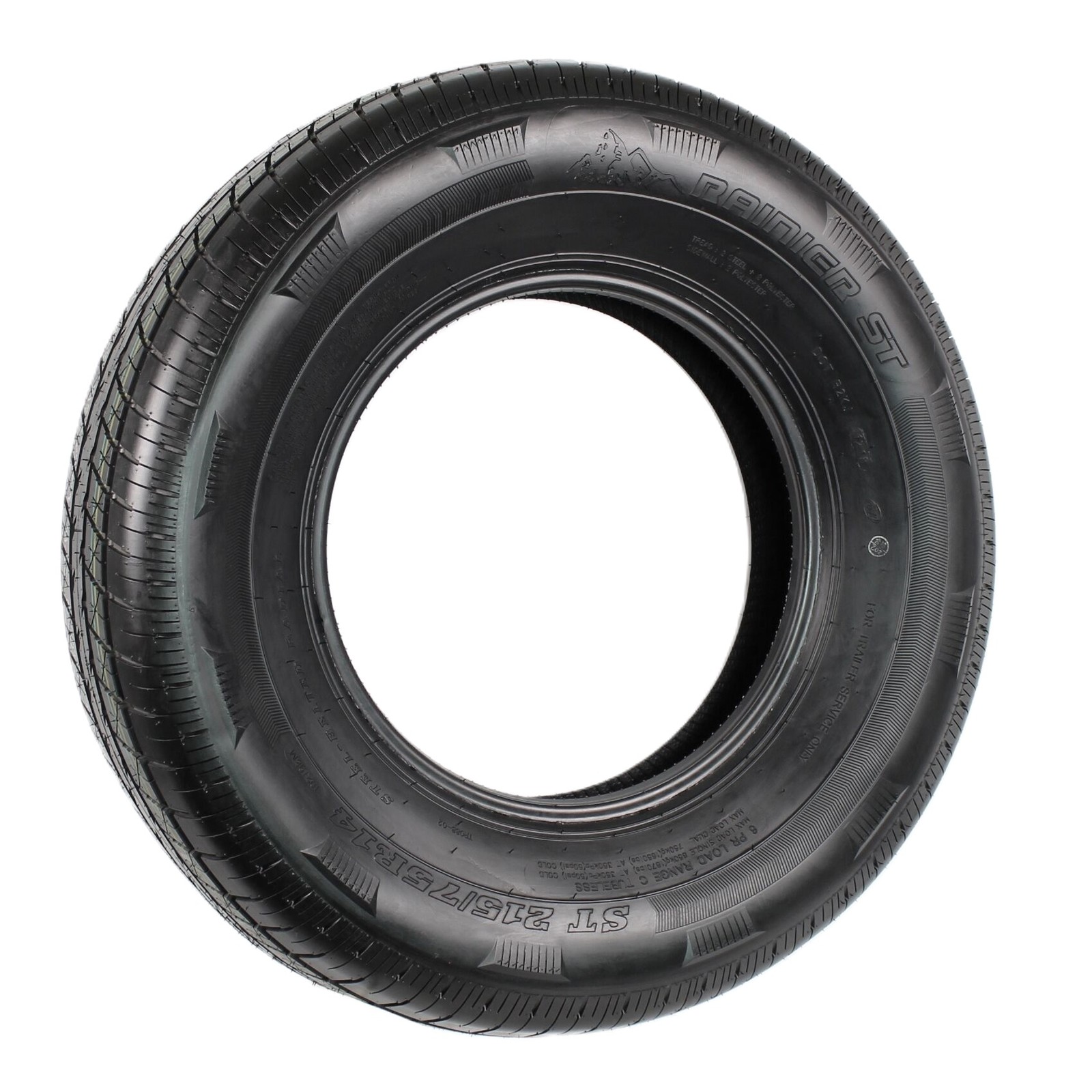 Radial Trailer Tire ST215/75R14 14 Inch Deep Tread Steel Belted Load Range C