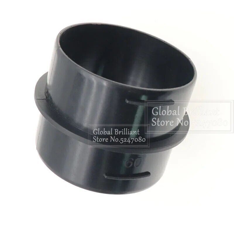 2pc 42/60/75 mm Air Ducting Connector Straight Heater Duct Joiner Connector Pipe