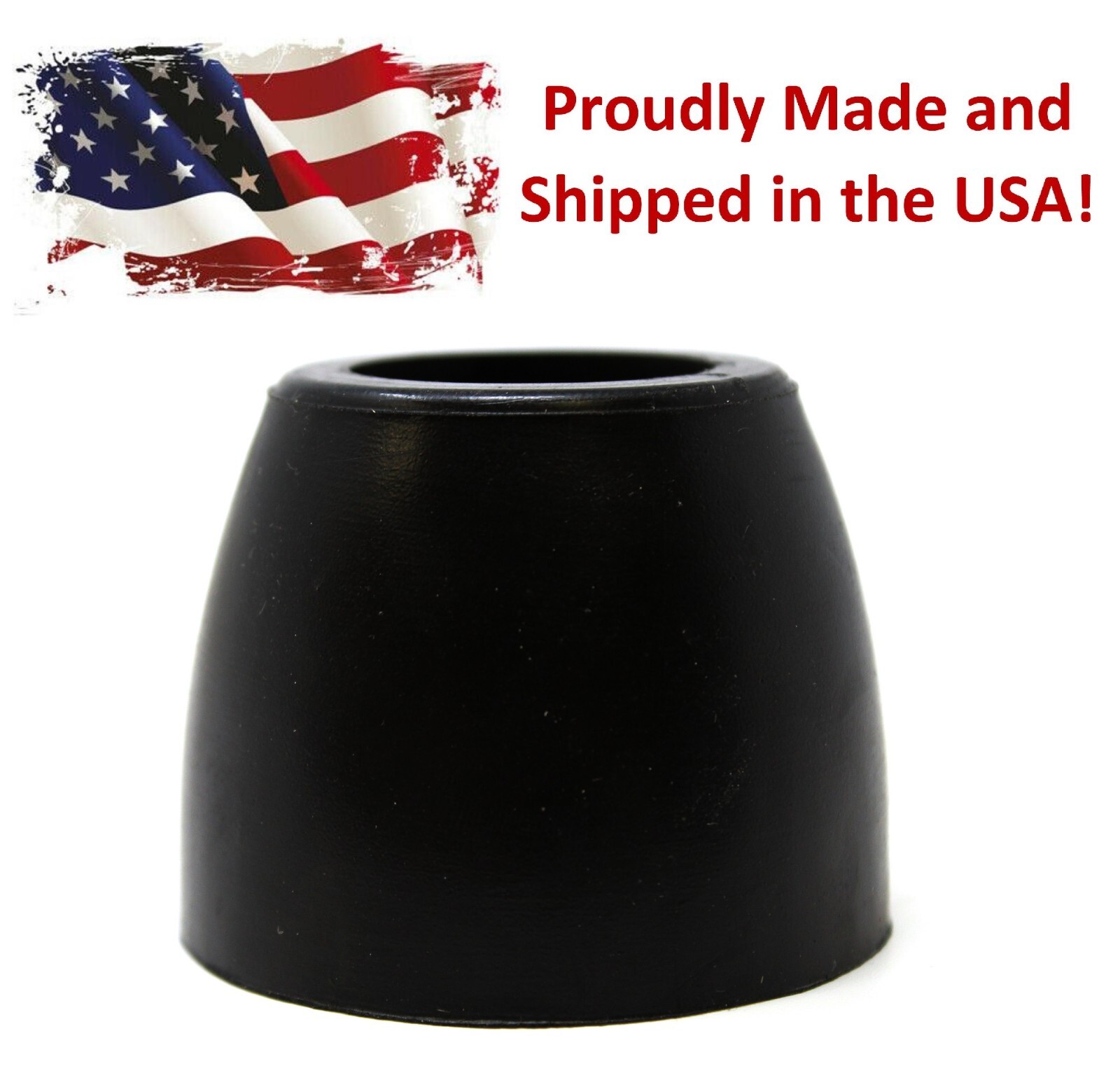 Cargo Trailer Truck Replacement Ramp Door Rubber Bumpers Stop Cone 2″ Tall