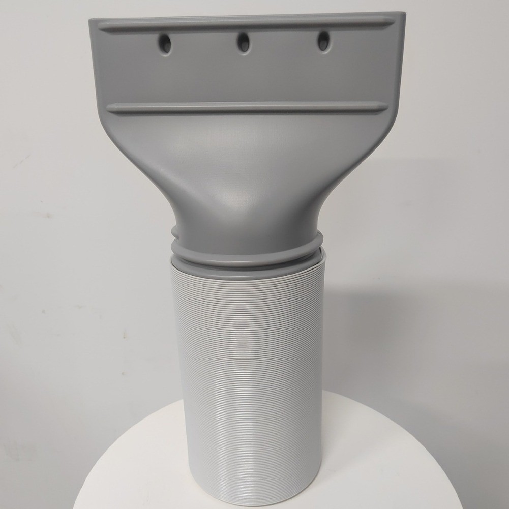 130mm 150mm Flat for exhaust Pipe Connector for Portable and Window AC Units