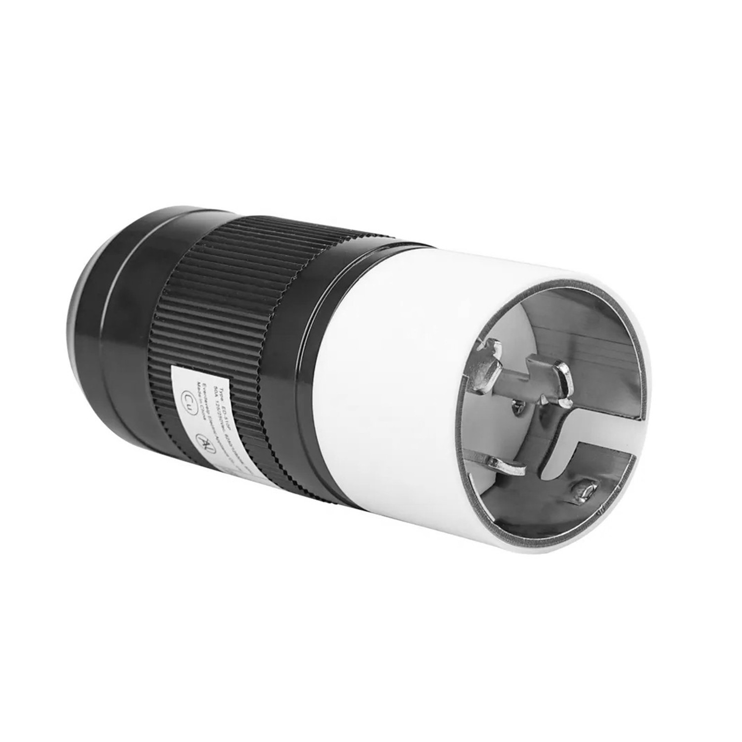 50 Amp 125/250V Twist Lock Plug CS6365C Male SS2-50P for RV, Marine Shore Power