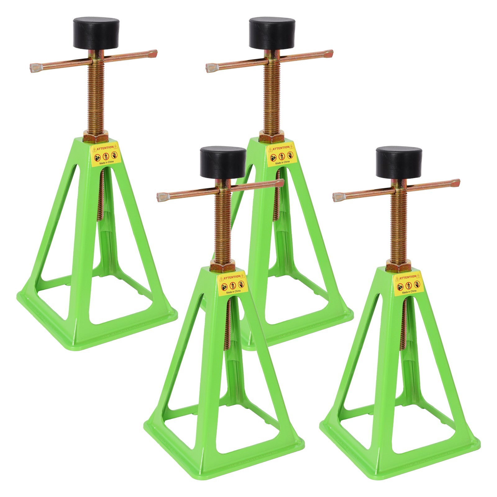 4 Pack RV Camper Stabilizer Jacks 3300lb Adjustable Support Stands 11″to 17″