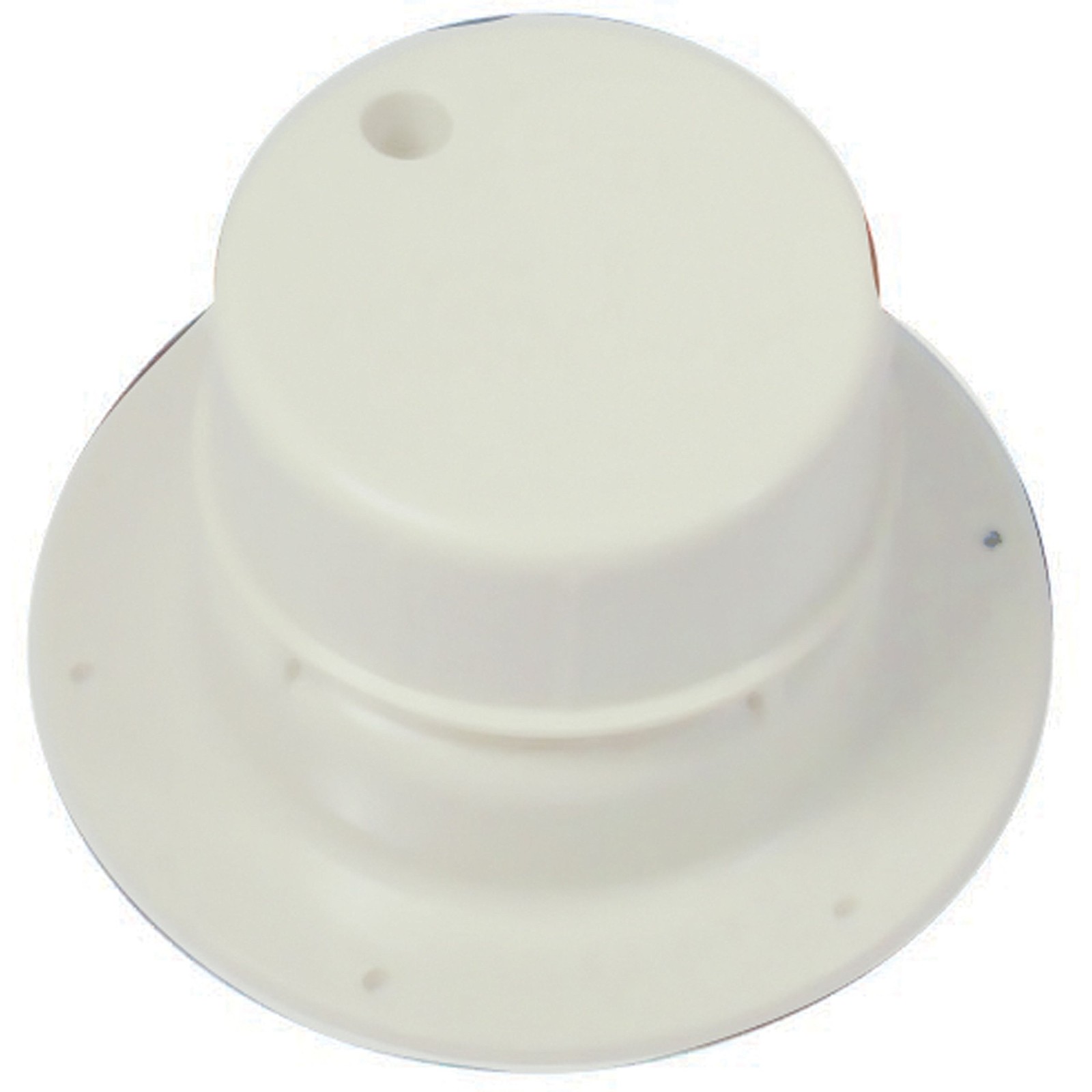 Ventline V2049-01 White Plastic Universal Roof Vent with Durable Construction