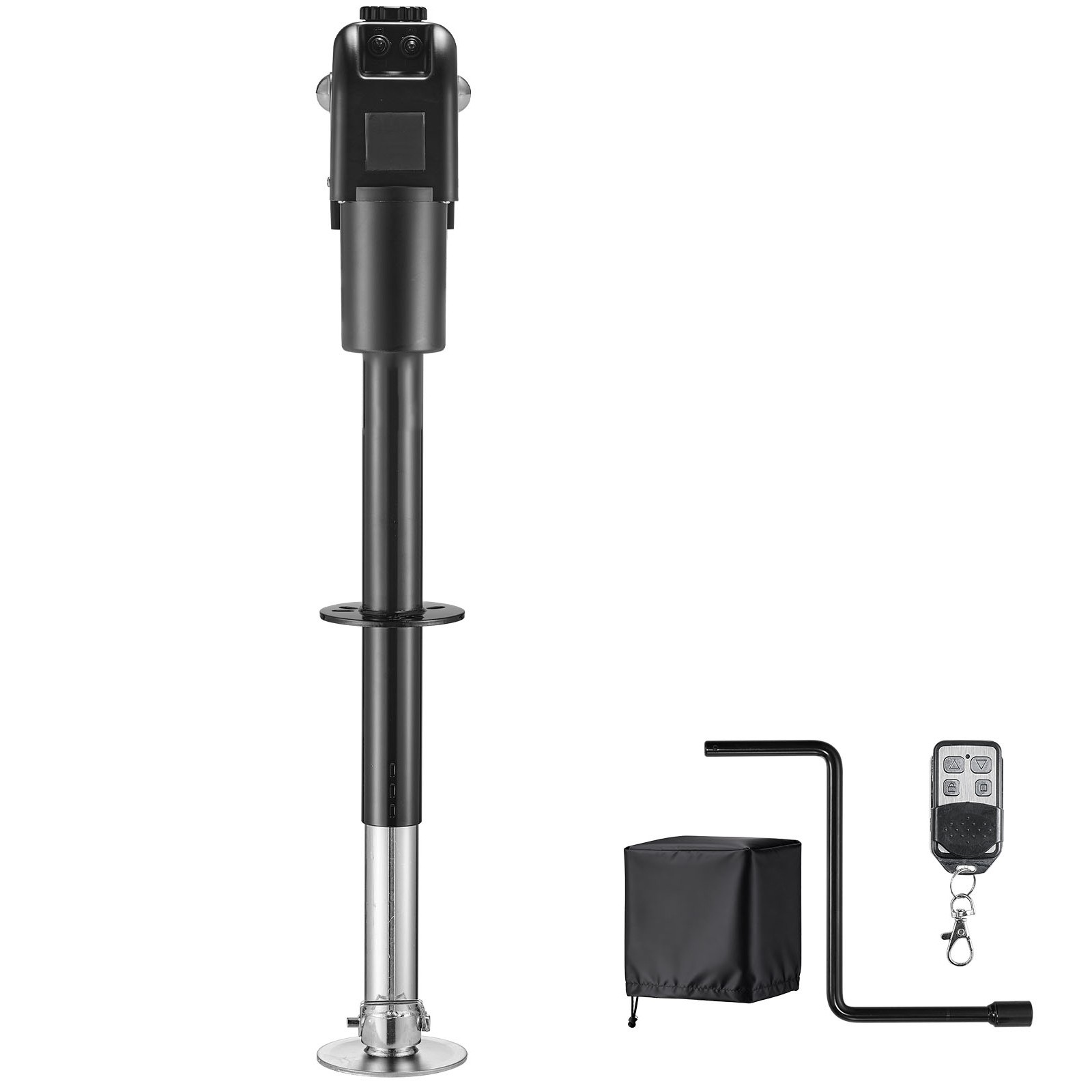 Uimoso Electric Trailer Jack 7500 lbs Capacity, 9.84-27.84 in Adjustable Height