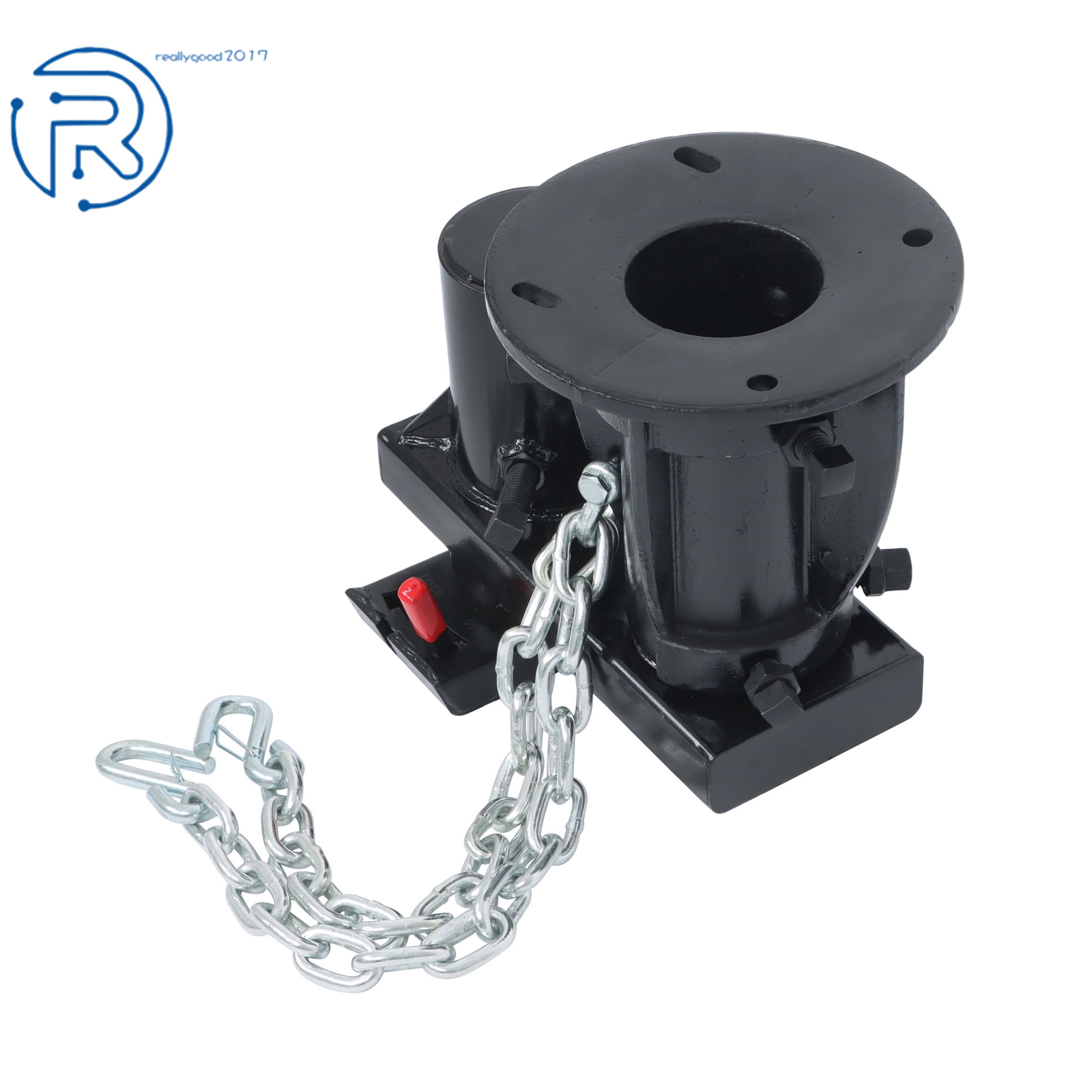 Fifth Wheel to Gooseneck Adapter w/ 7-1/2″ Offset C5G X 12”-16″ For RV Trailer
