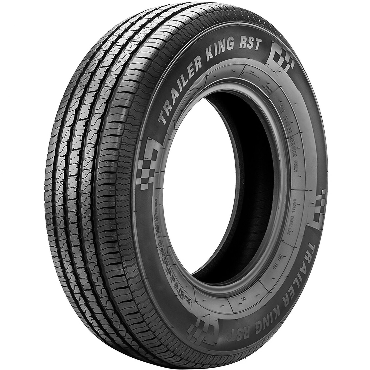 Tire Trailer King RST Steel Belted ST 235/80R16 Load E 10 Ply Trailer