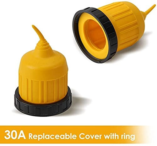 30A RV Shore Power Inlet Socket Box Male Plug Female Connector Twist Lock Camper