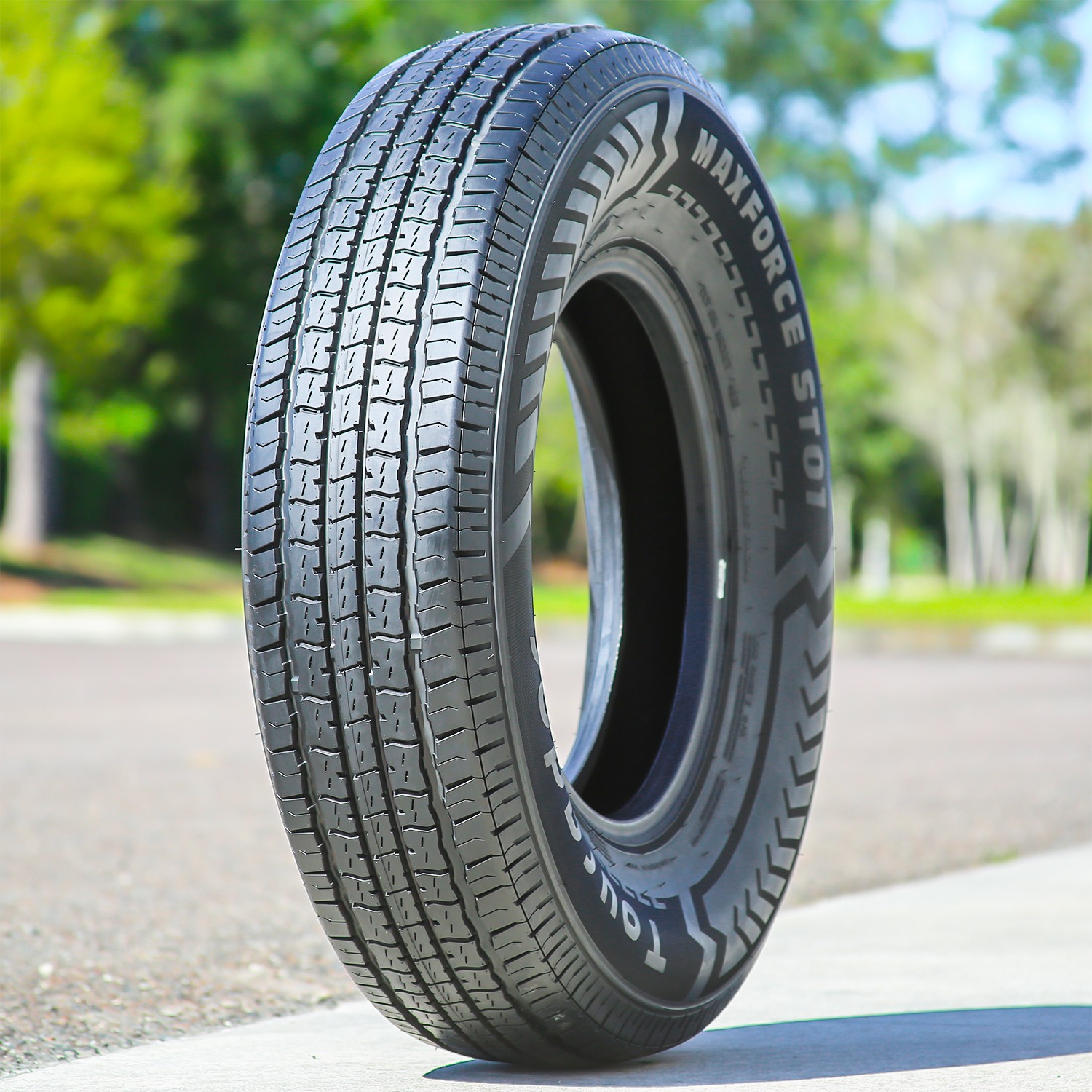 Tire ST 175/80R13 97/93N D 8 Ply Tourador MaxForce ST01 Semi-Steel Trailer