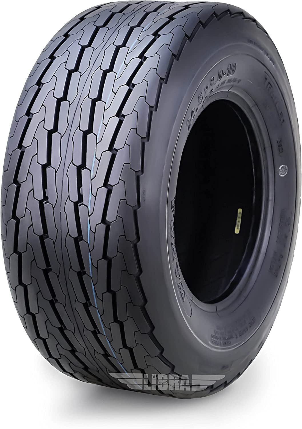 One Trailer Tire 20.5×8-10 20.5x8x10 20.5×8.0-10 10PR Load Range E 11045 -New