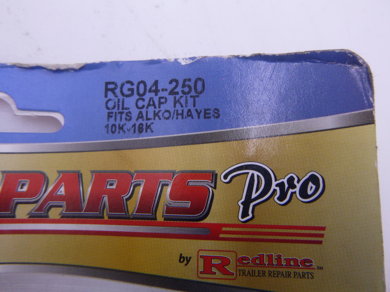 Redline RG04-250 Trailer Parts Pro Oil Cap Kit for Alko/Hayes 10K-16K