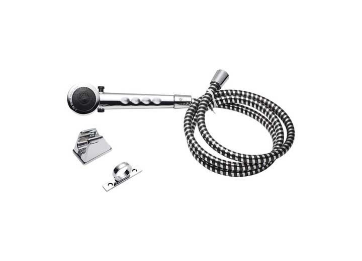 Dura Faucet DF-SA130-CP Economy RV Single Function Shower Wand & Hose Kit Chrome