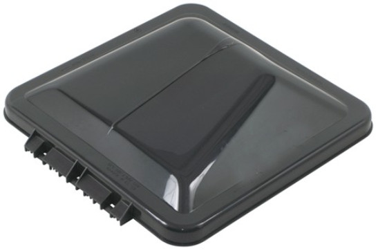 Ventline By Dexter Smoke Wedge Shaped RV Roof Vent Cover for Standard Ventadome