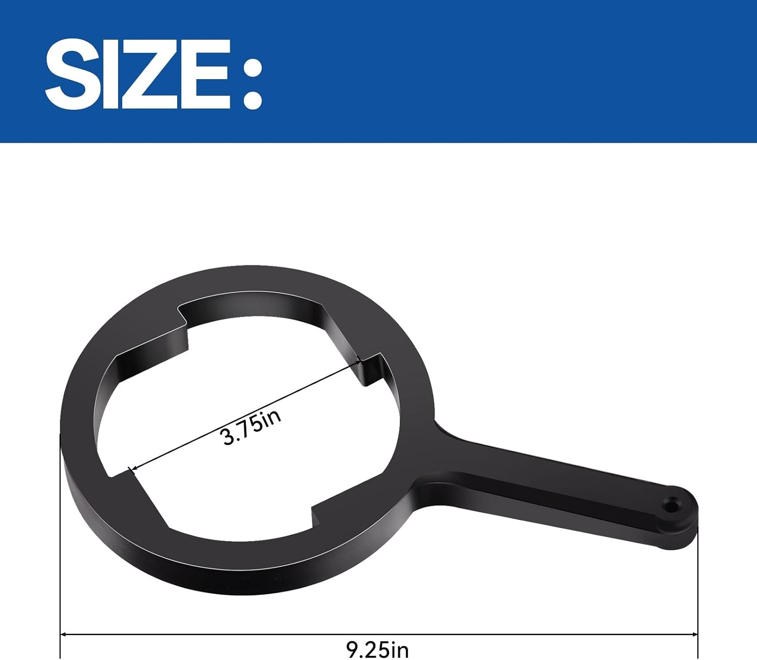 Replacement Fitting Wrench For RV Camper Motorhome Sewer Cap Removal Tool 3 3/4″