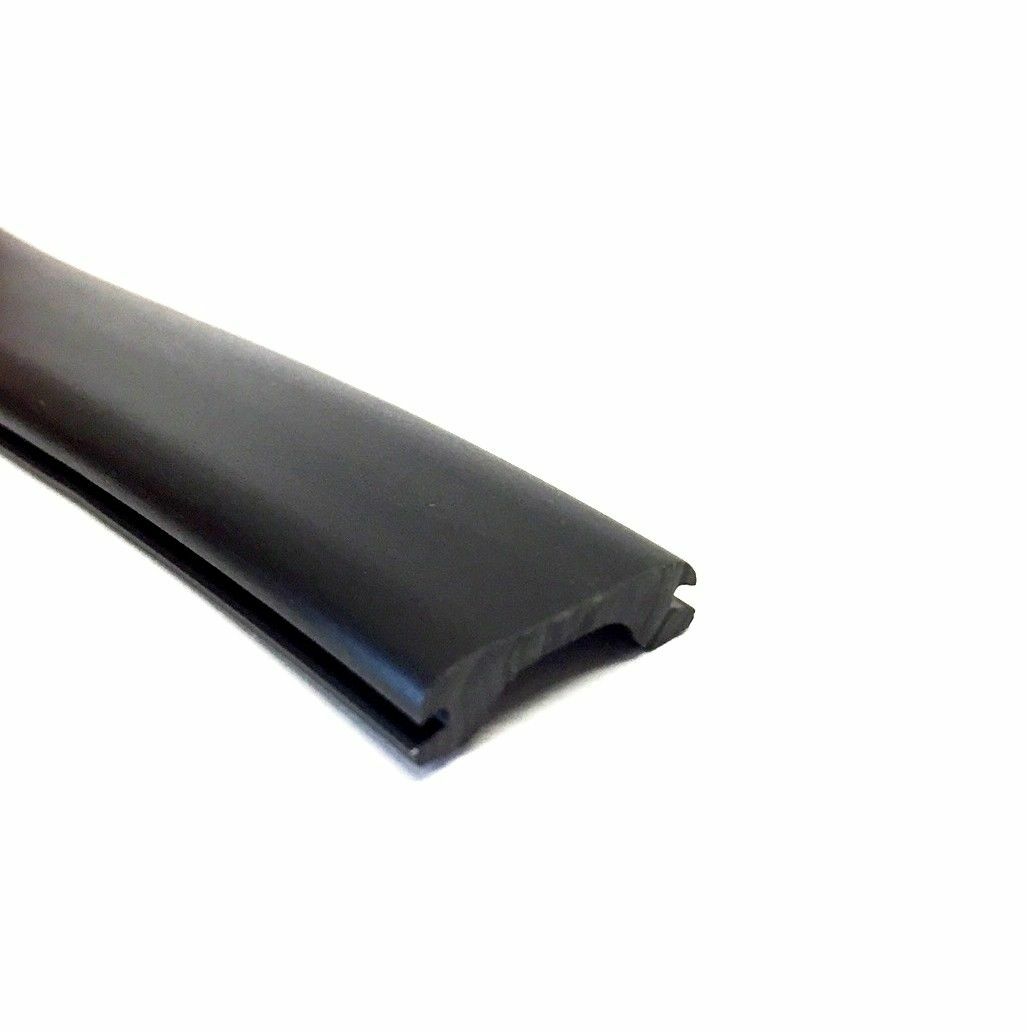 5/8″ x 10 ft BLACK Vinyl Trim Molding Screw Cover RV Boat Camper Travel Trailer