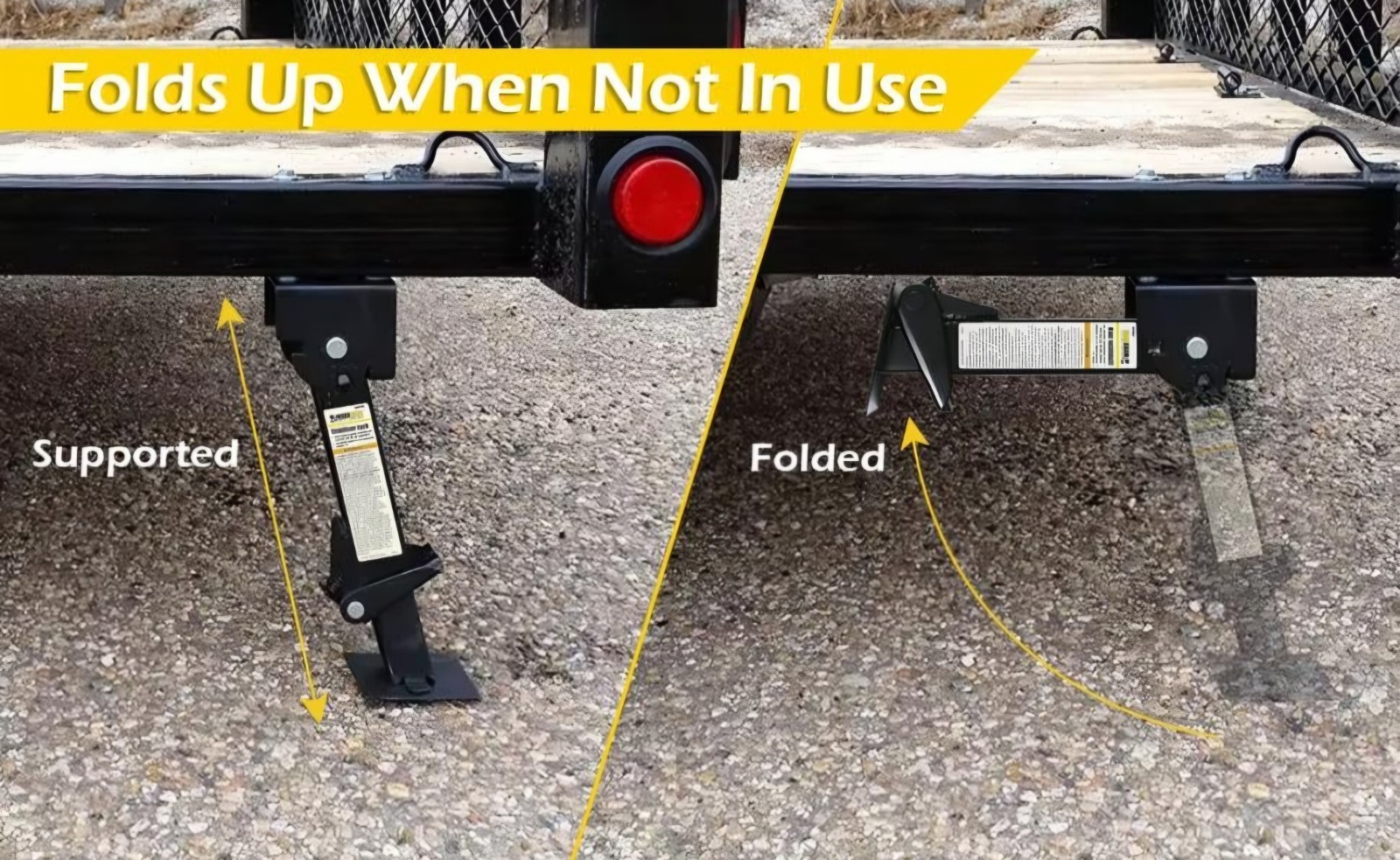 Winmax Pair Trailer Stabilizer Jacks Telescoping WT01Z5860DS