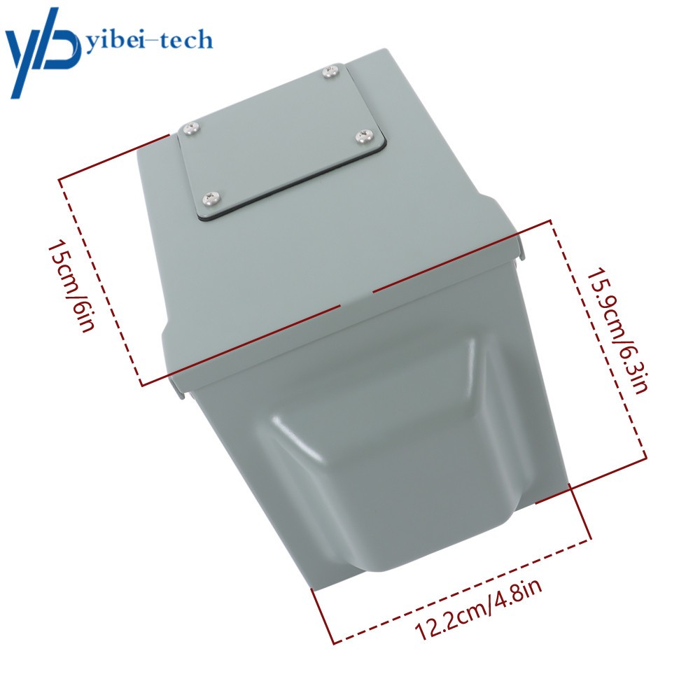 Outdoor Electrical Outlet Box 20Amp GFCI Receptacle Plug Rainproof with Switch