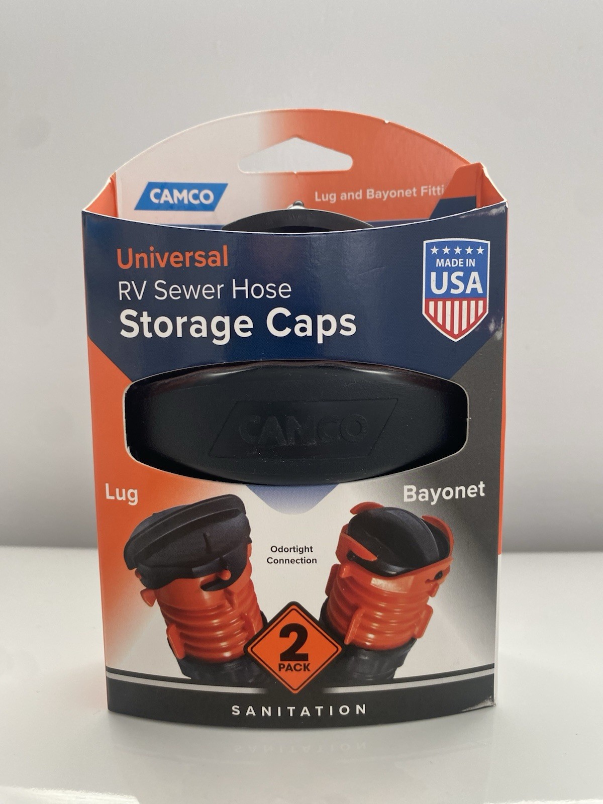 Universal RV Sewer Hose Storage Caps