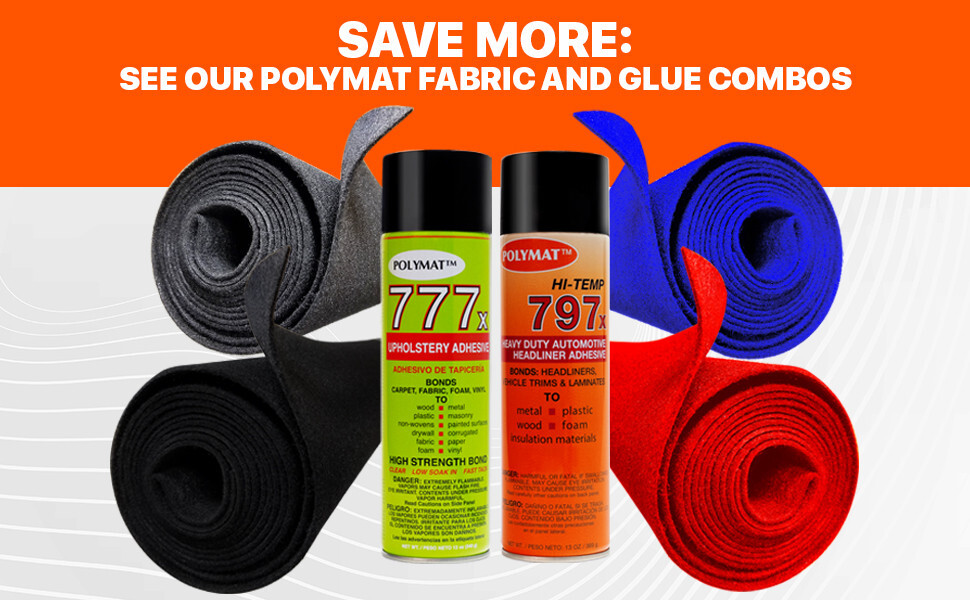 777 FAST TACK FOAM FABRIC BOAT & TRAILER LINER CARPET UPHOLSTERY GLUE ADHESIVE