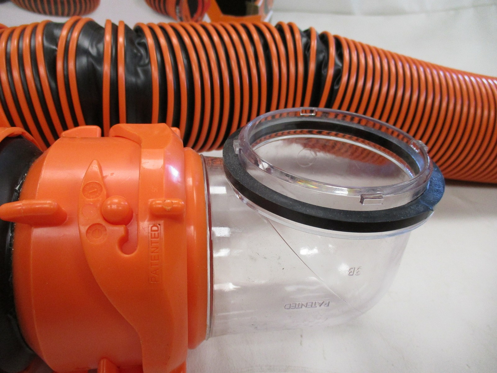 RHINO RV SEWER HOSE KIT 15 FOOT BLACK & ORANGE RV CAMPER