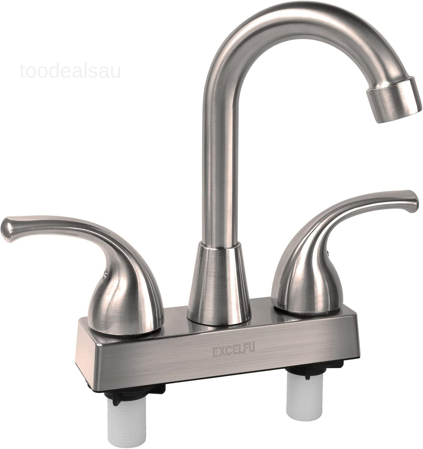 RV Bathroom Faucet, 4 inch Sink Faucet Brushed Satin Nickel