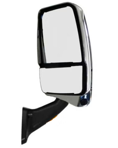717754 Velvac Rv 2025 System, Deluxe Head, Chrome/Black, Camera, Passenger Side