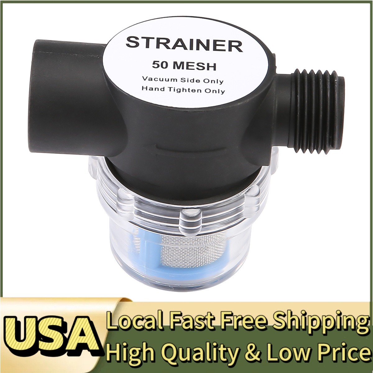 Water Pump Strainer shurflo compatible for rv camper Pump Strainer Filter