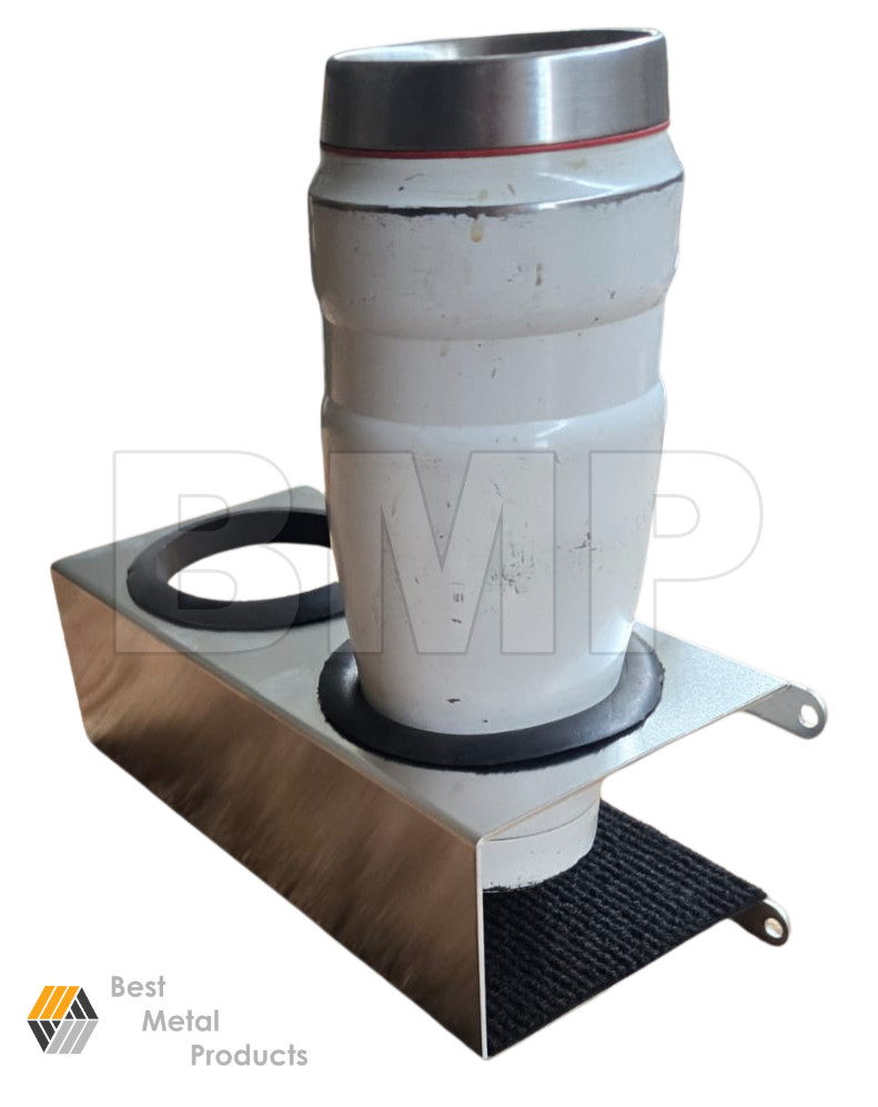 Lightweight Aluminum 2-Cup Holder ? Perfect for Buses, Boats, Golf Carts 133