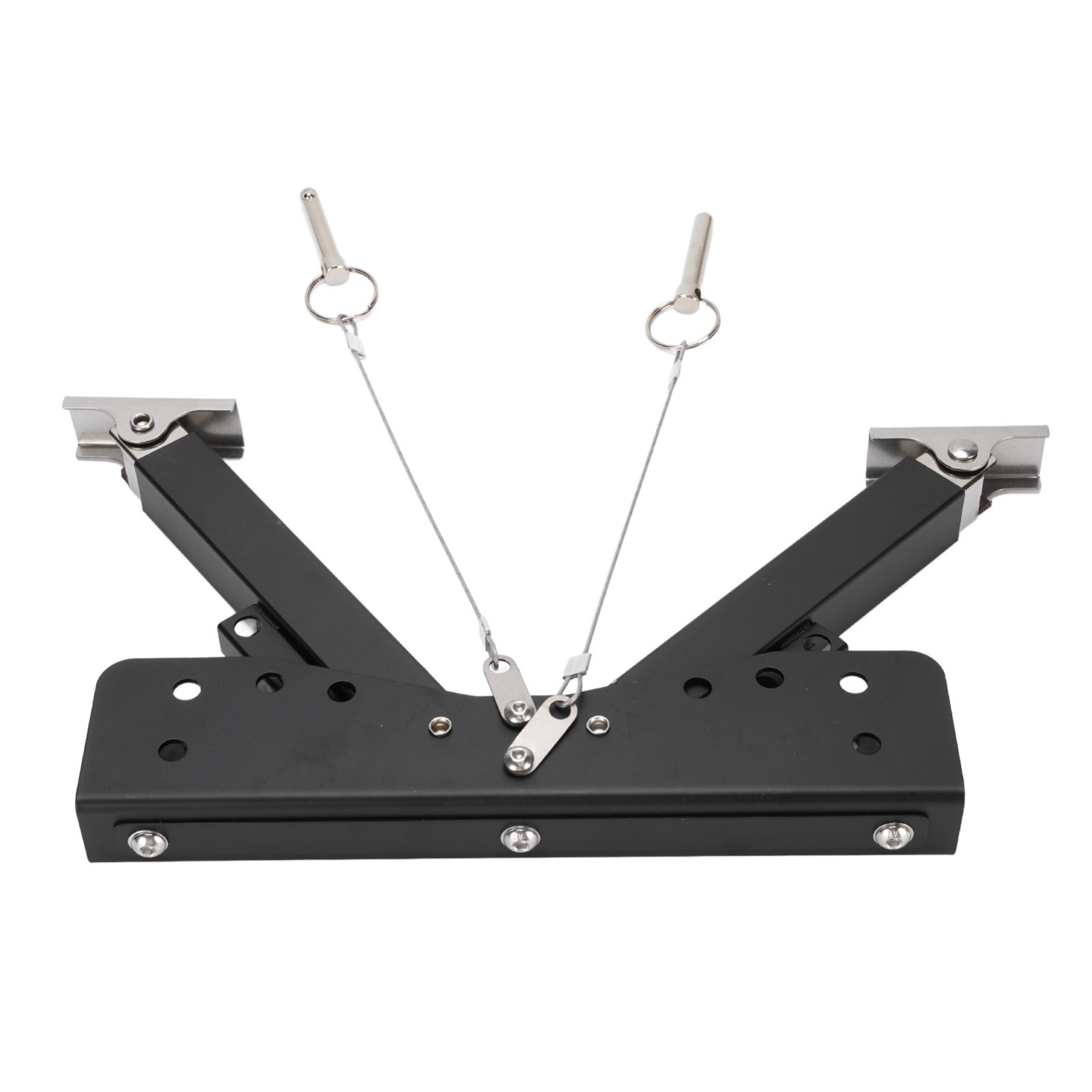 RV Step Stabilizer Kit Adjustable Height 2.8-11.4 Inch Foldable Enhanced Stabili