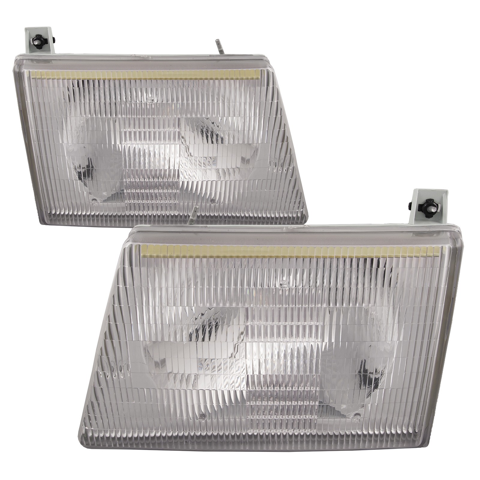 Left and Right Headlights Pair Fits Vision Condor Class C 2002-2004 Motorhome RV