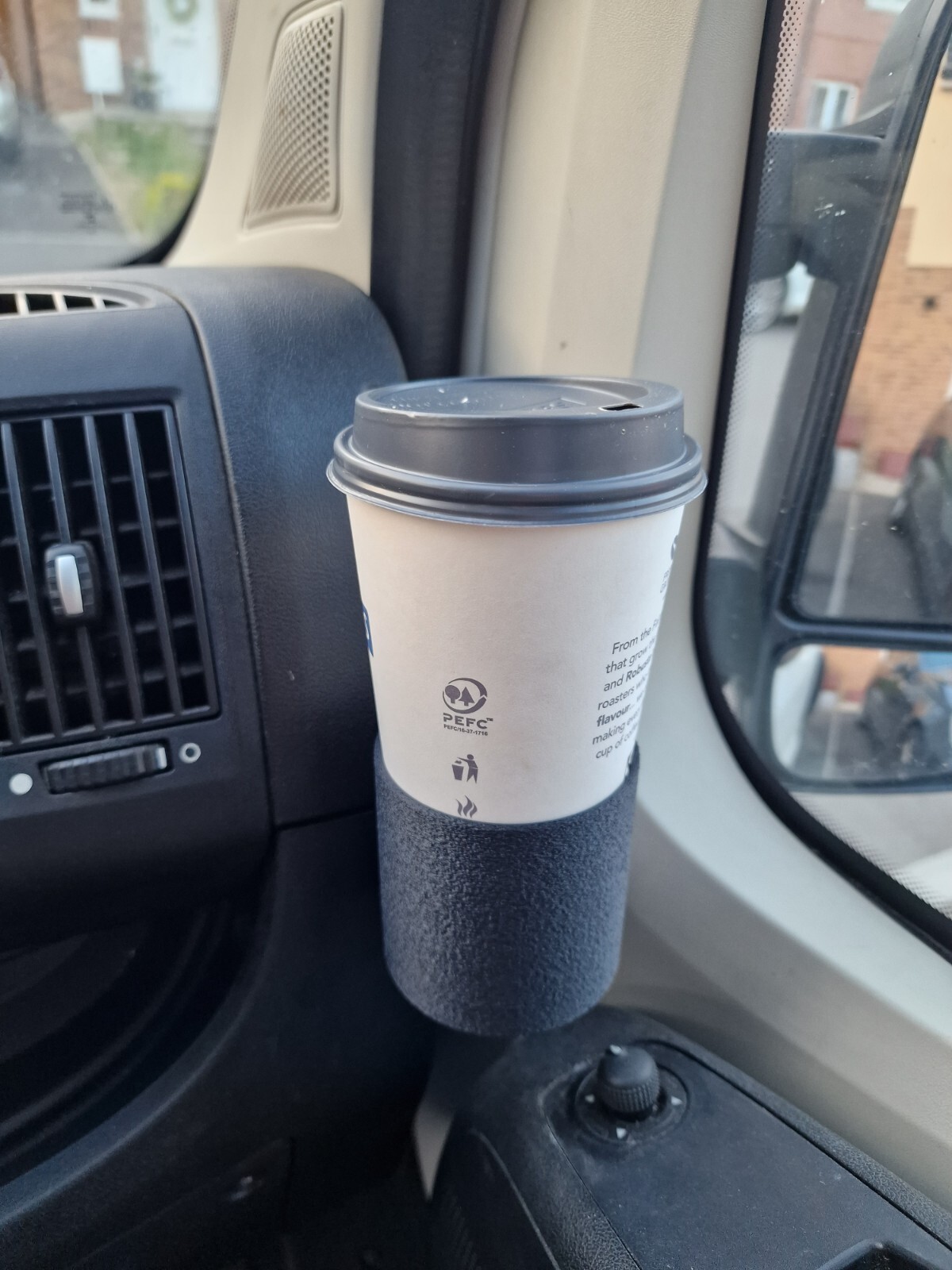 Peugeot Boxer Fiat Ducato Citroen Relay (2006-2023) Universal Drink Cup Holder