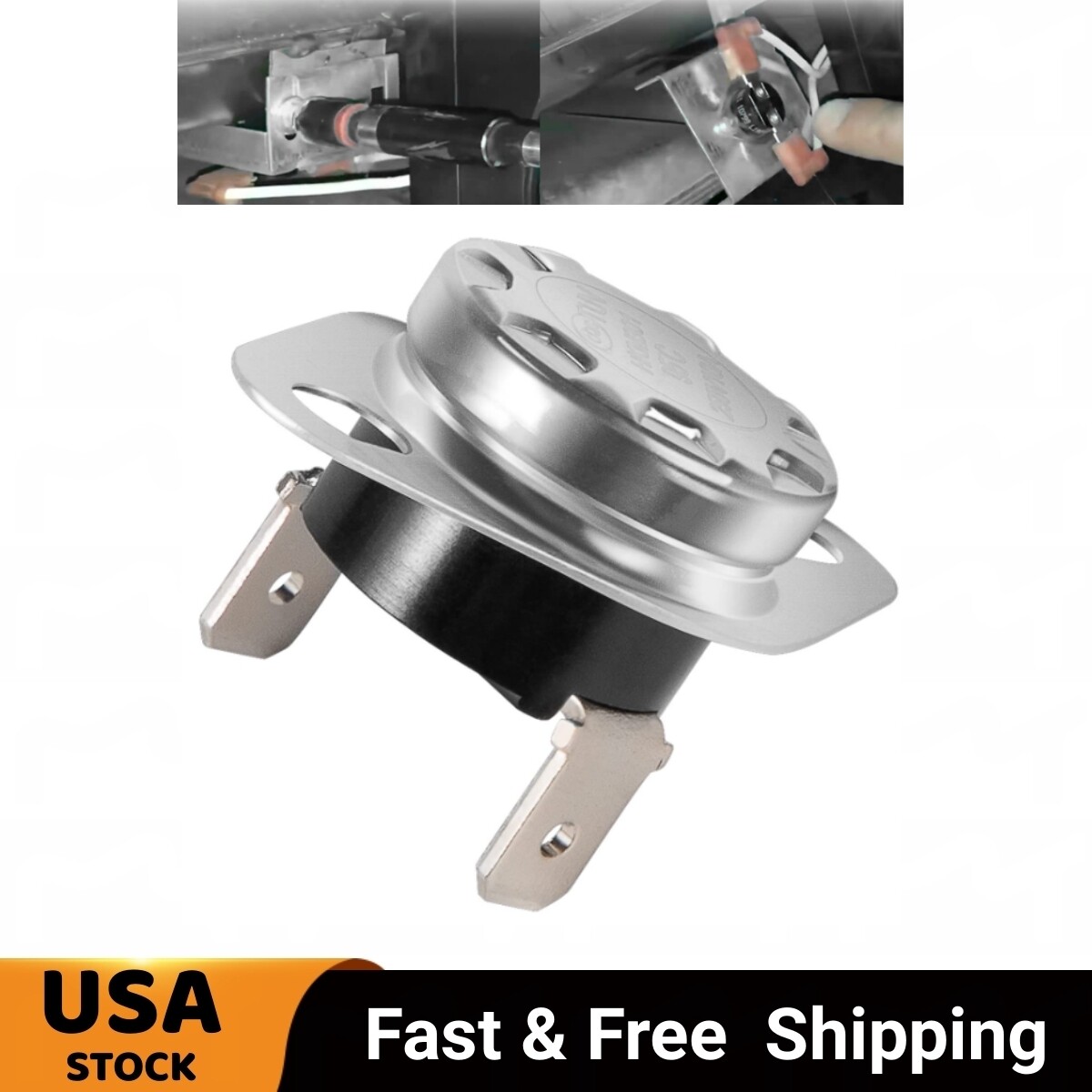 31091 High Temperature Limit Switch 190° For Atwood/ Dometic RV Furnace Heater