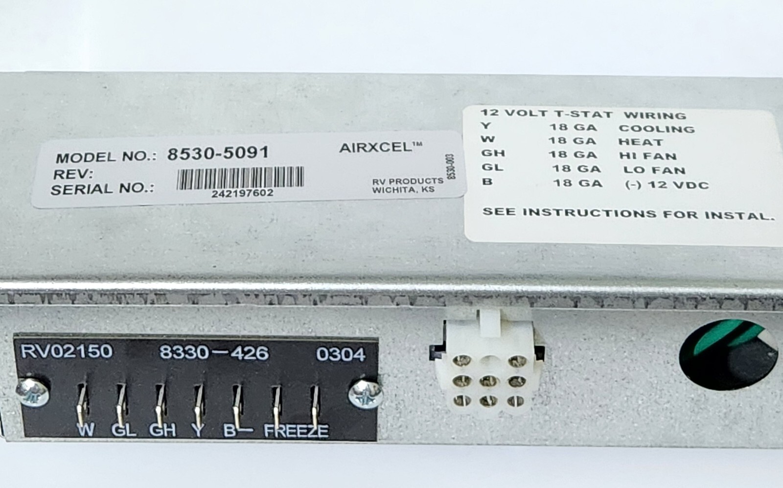 Airxcel RV Products 8530-5091 Junction Box