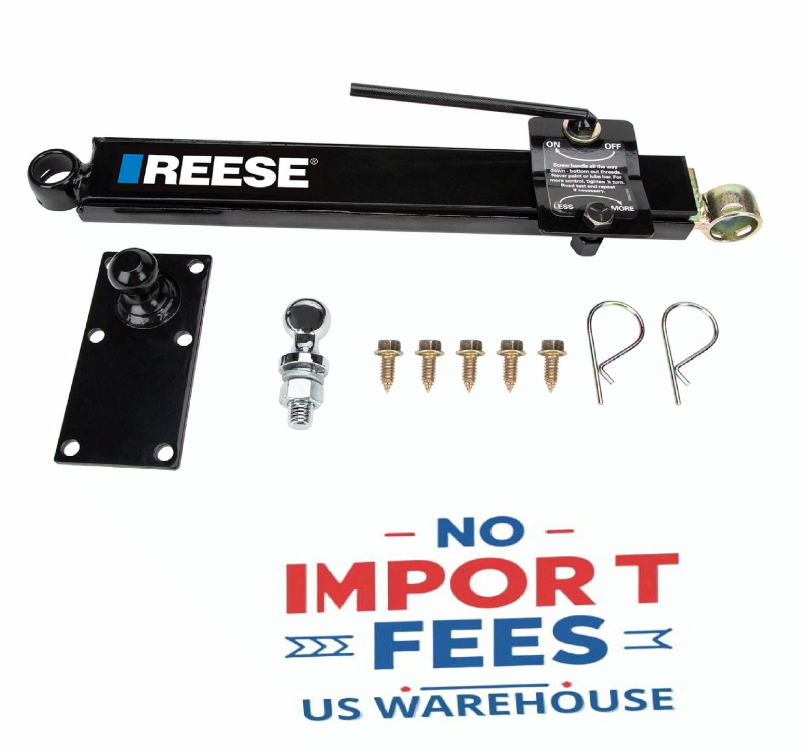 Rv Sway Bar Control Camper Tow Outdoor Camping Rear Towing Trailer Pro Series