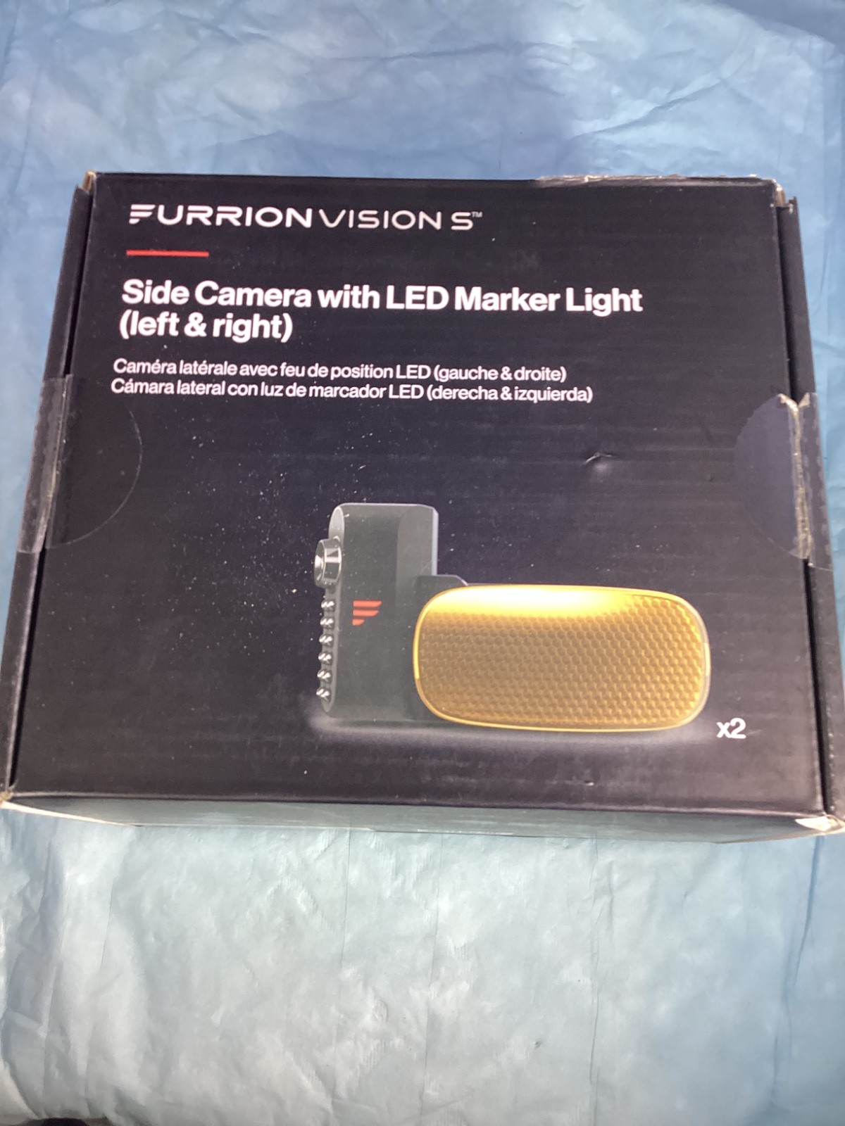 Furrion FCE48TASH Vision S Side Camera W/ LED Marker Light (Left & Right)