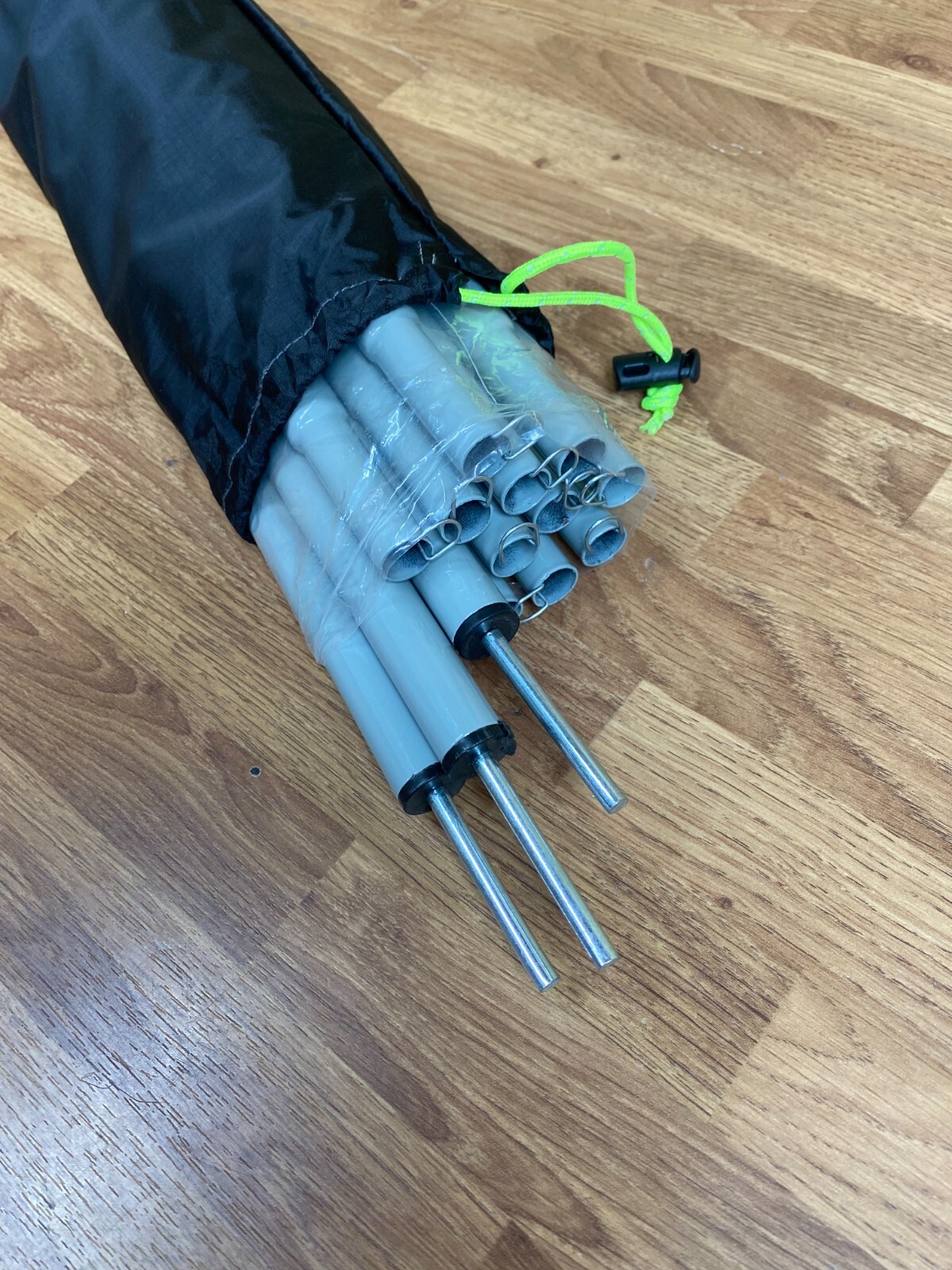 Steel Poles Incl Bag. 35cm to 218cm height Tent Wild Earth Set of 3 Lightweight