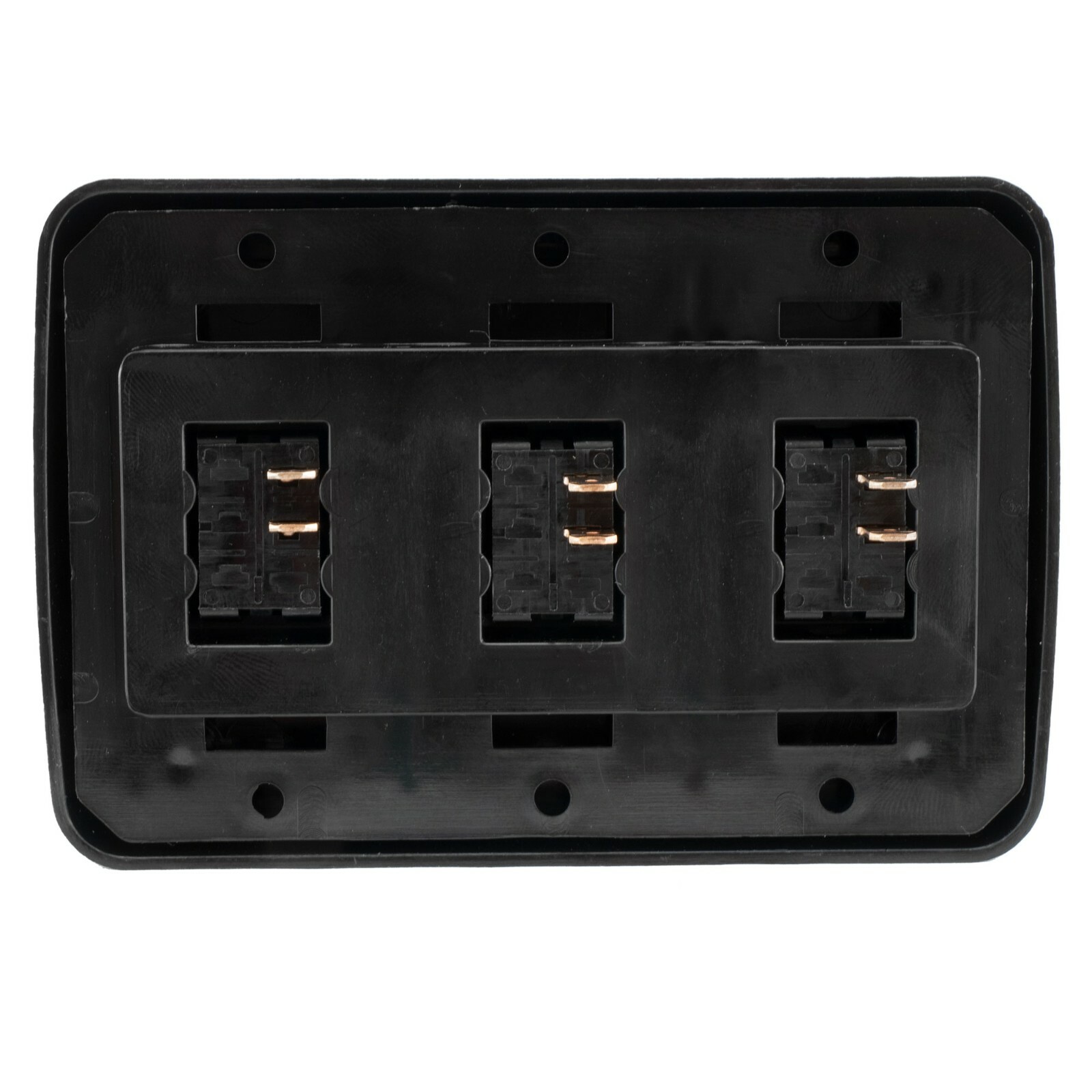 RV Switch SPST Switch On / Off 3 Gang Bezel RV Electrical Camper Switch