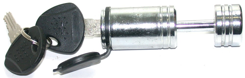 TowSmart Standard Pin Coupler Lock Chrome Plated with 2 Keys